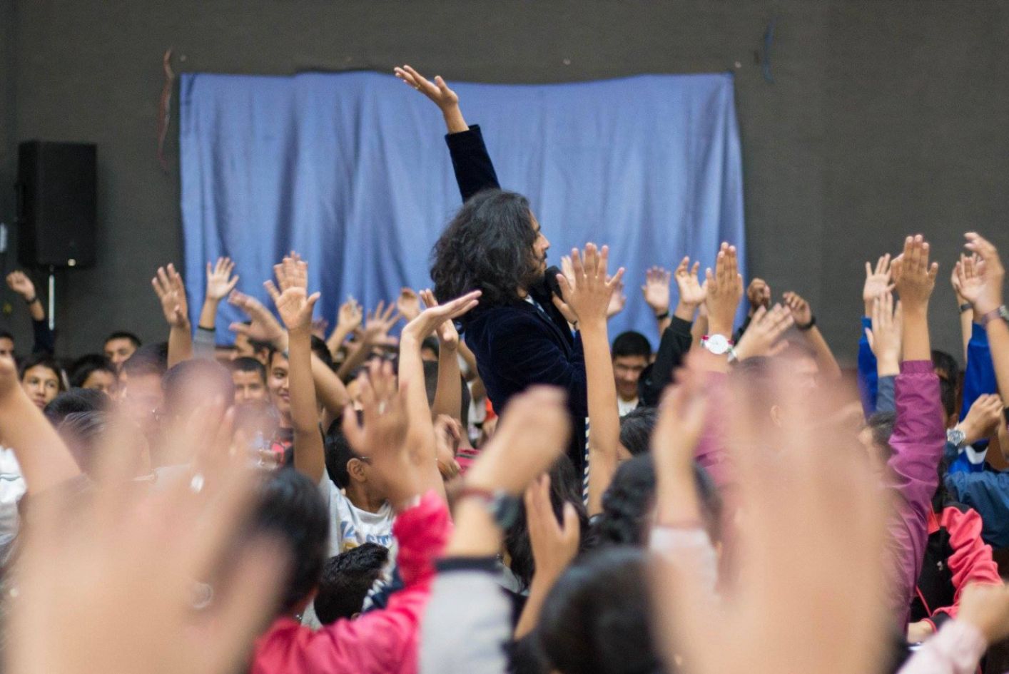 Audience taking part in a Super Empowerment Seminar led by Saunak Bhatta